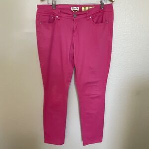 Indigo Rein Juniors Jeans Size‎ 11 Skinny Denim Pink